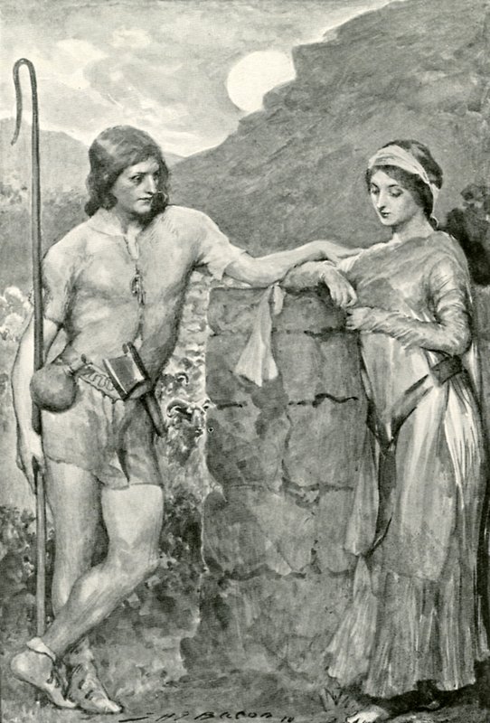 Olaf och Sigrid av after John Henry Frederick Bacon