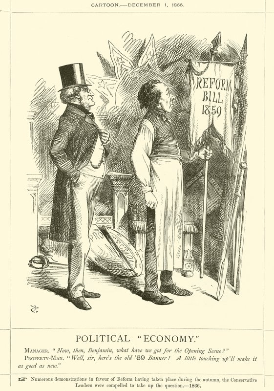 Politisk ekonomi av after John Tenniel