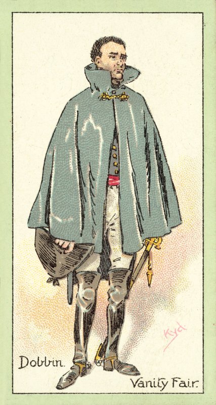 Dobbin, Vanity Fair (chromolitho) av after Joseph Clayton Clarke