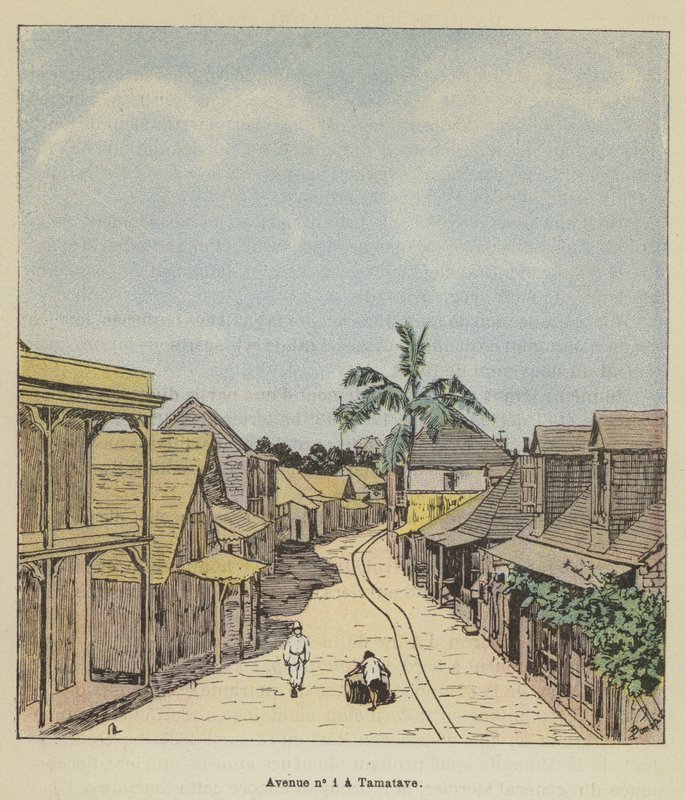 Avenue nr 1 i Tamatave av after Louis Charles Bombled