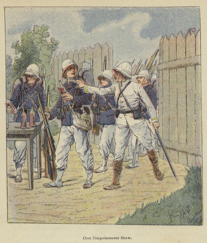 På Shaw Poisoner av after Louis Charles Bombled