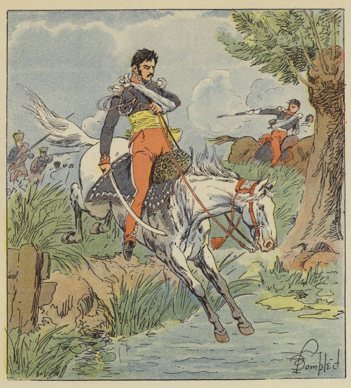 Marskalk Poniatowski av after Louis Charles Bombled