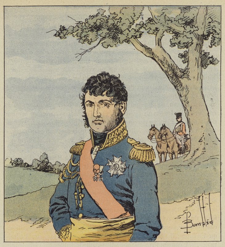 Marskalk Soult av after Louis Charles Bombled