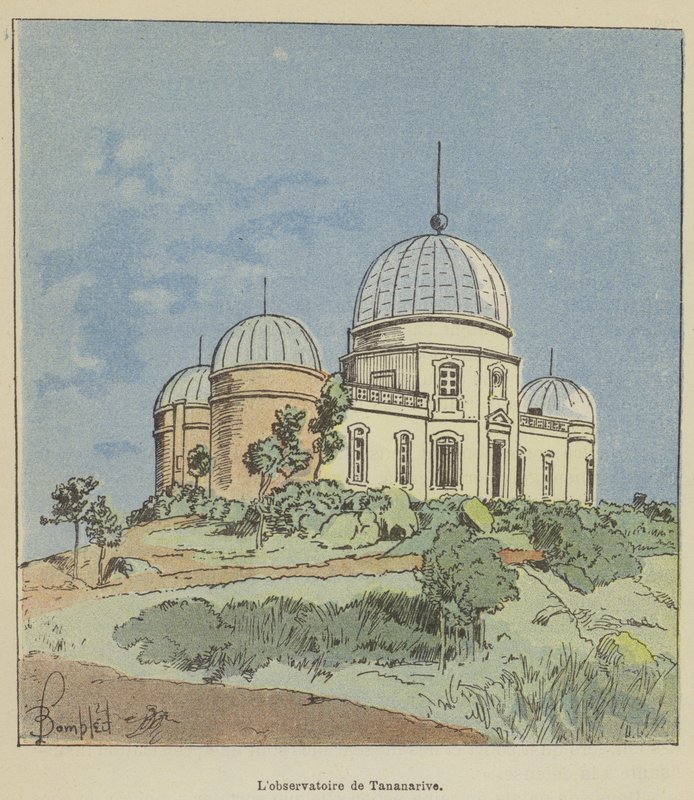 Tananarive observatorium av after Louis Charles Bombled