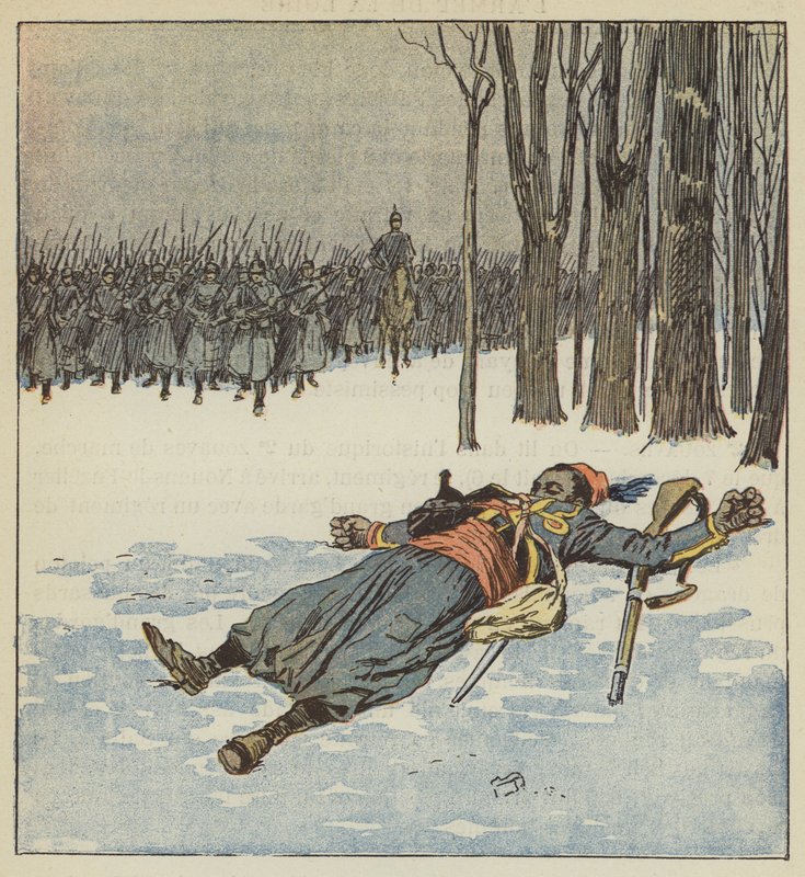 En turks heroiska död av after Louis Charles Bombled