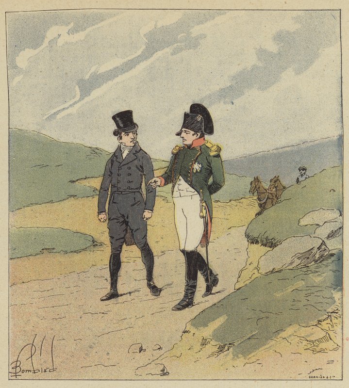 Vi fortsatte promenaden av after Louis Charles Bombled