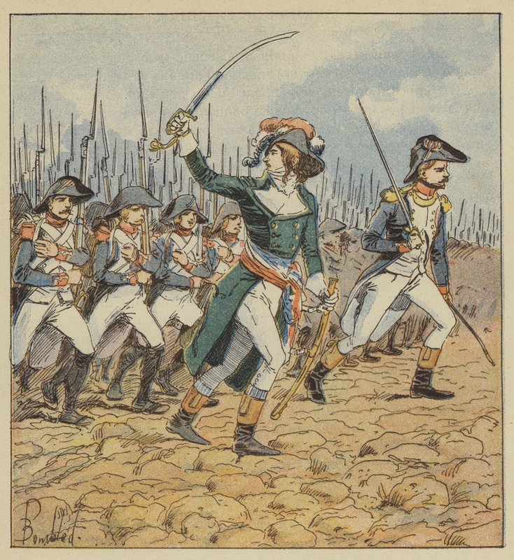 Representant för folket i armén av after Louis Charles Bombled