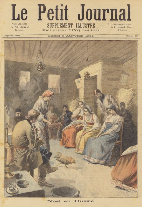 Jul i Ryssland av after Oswaldo Tofani