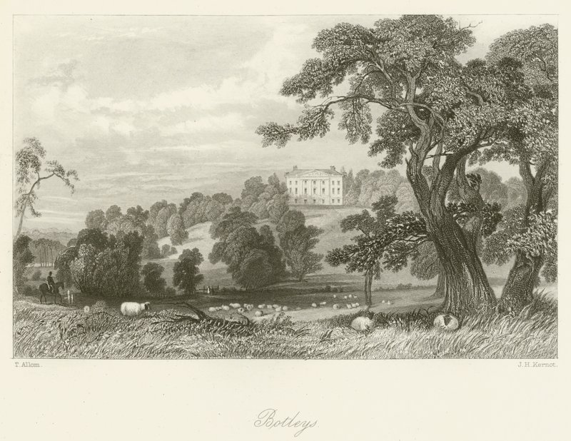 Botleys av after Thomas Allom
