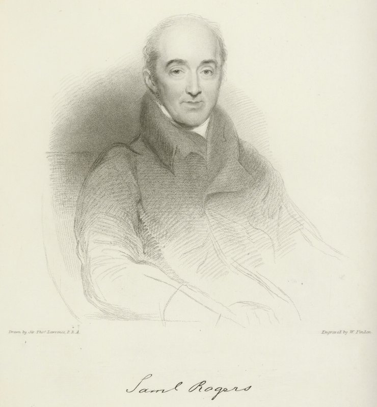 Samuel Rogers av after Thomas Lawrence