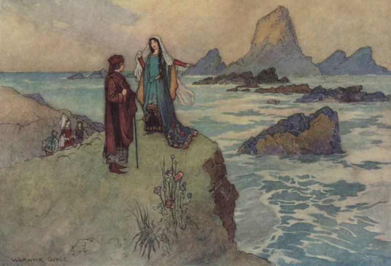 Geoffrey Chaucer, Franklins berättelse av after Warwick Goble