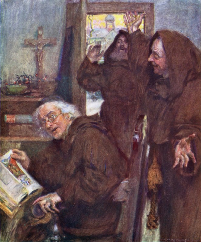 Mystikernas jul av after William Hatherell