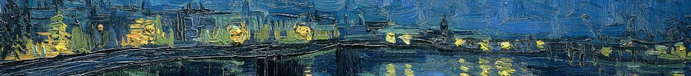 Stjärnklar natt över Rhône (Vincent van Gogh)